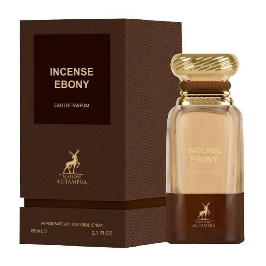 Incense Ebony Maison Alhambra 80ml - Eau de Parfum