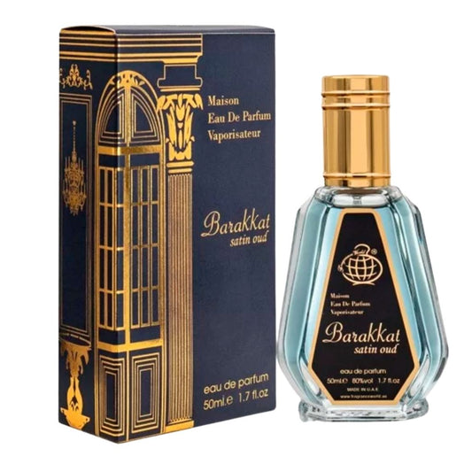 Parfum de Poche Barakkat Satin Oud 50ml - Eau de Parfum - panierexpress.fr