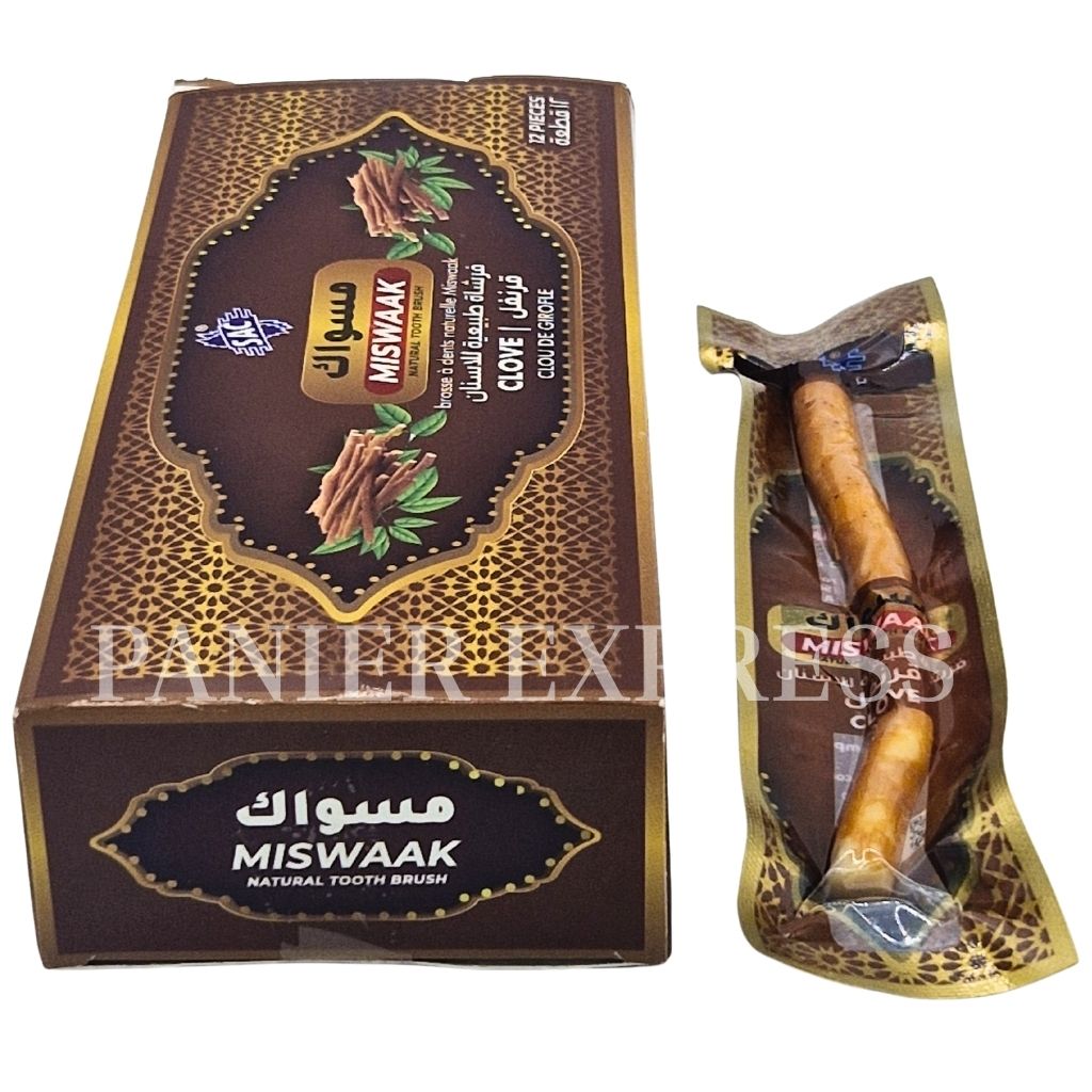 Bâton de Siwak Clou de Girofle – Brosse à Dents Naturelle Aromatisée