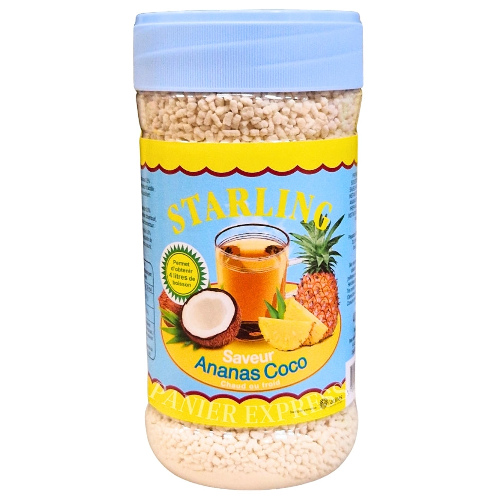 Boisson Instantanée Starling Ananas Coco 400g - Thé Soluble Exotique et Rafraîchissant