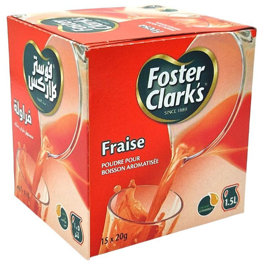 Boisson instantanée | Fraise | FOSTER CLARK'S 15x20g