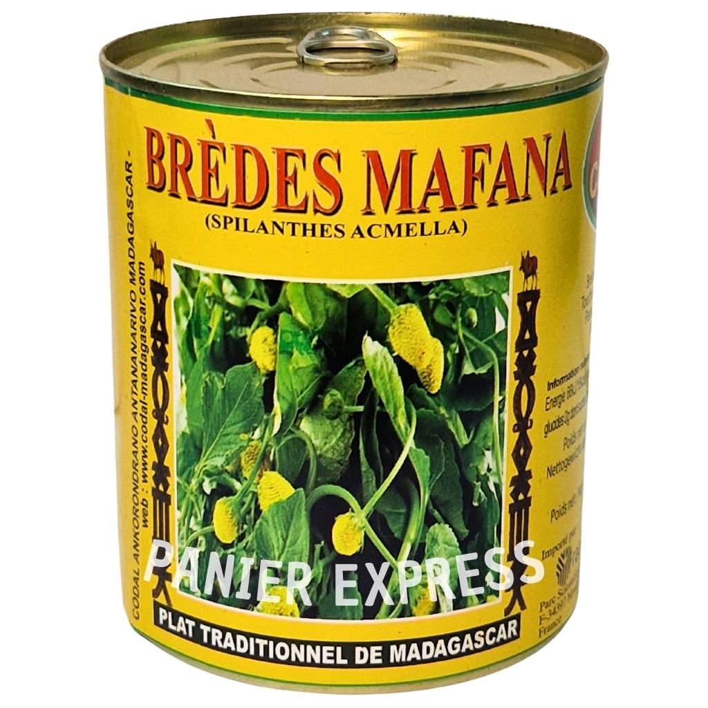 Brèdes Mafana 800g Codal - Plat traditionnel de Madagascar
