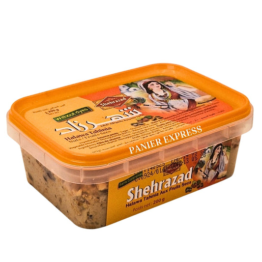 Chamia Halva Fruits Secs Shehrazad 200g – Boîte plastique

