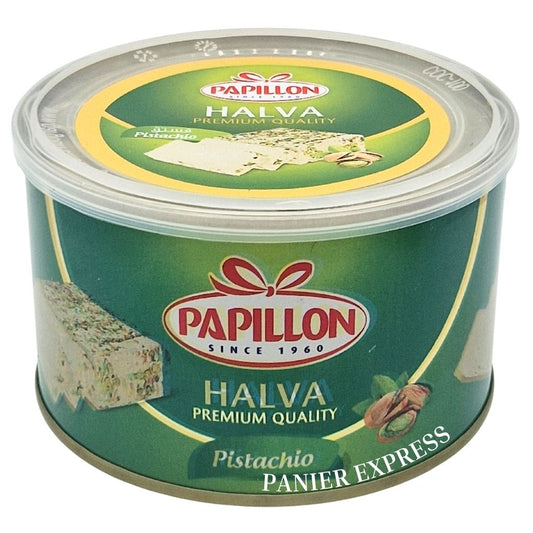 Chamia Halva aux Pistaches - Papillon - 350g - boite métallique - Tunisie