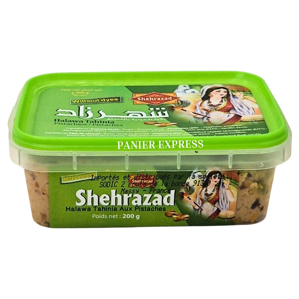 Chamia Halva aux Pistaches Shehrazad 200g – Boîte plastique

