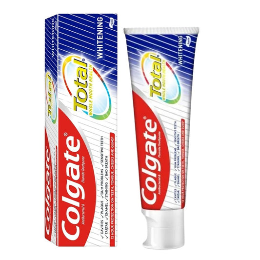 Colgate Total Whitening 75 ml – Soin Complet & Blancheur Éclatante