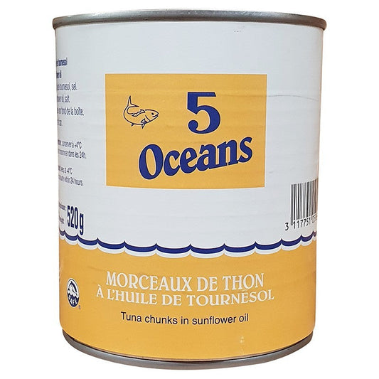 Thon à l'huile 5 OCAEAN 520g