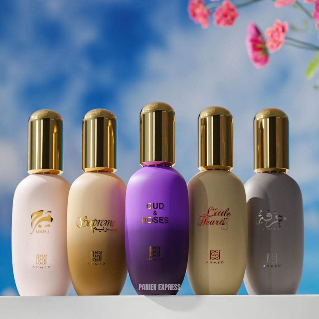 Ahmed Al Maghribi Oud et Rose - 30ml Gel Corps Parfumé