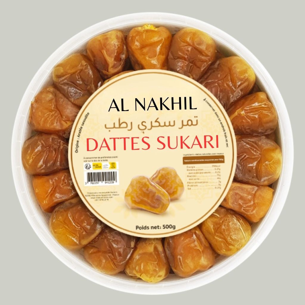 Dattes Sukari d'Arabi Saoudite - 500g