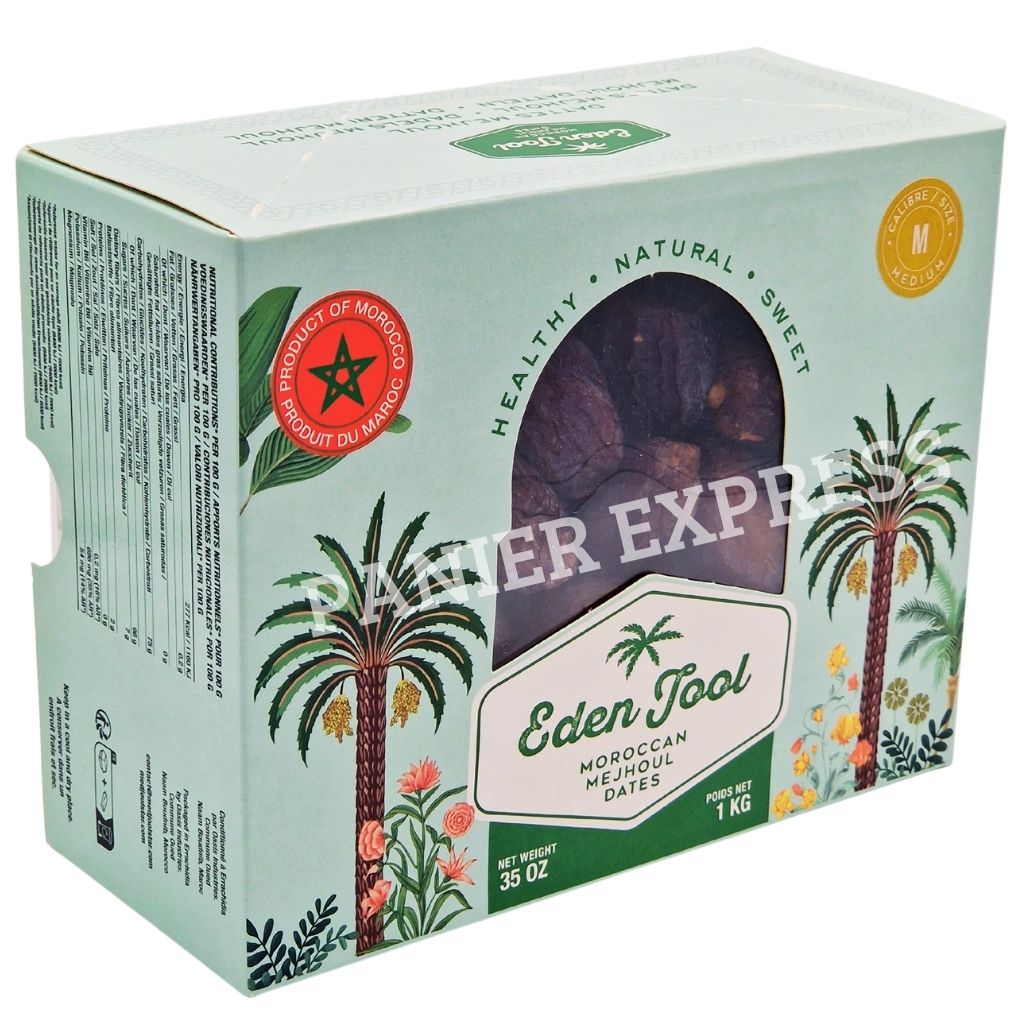 Dattes Mejhoul du Maroc - 1kg Eden Jool