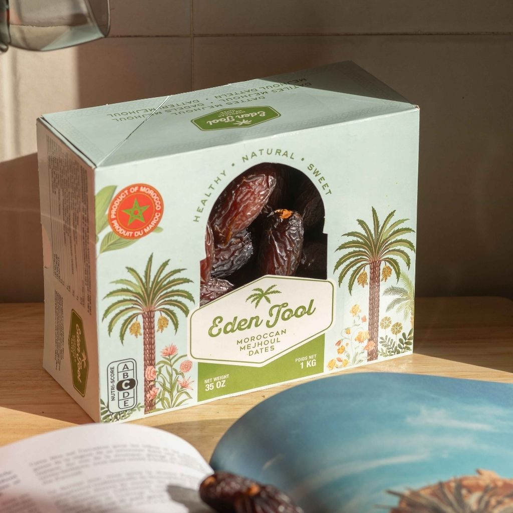 Dattes Mejhoul du Maroc - 1kg Eden Jool
