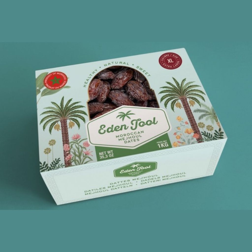 Dattes Mejhoul du Maroc - 1kg Eden Jool