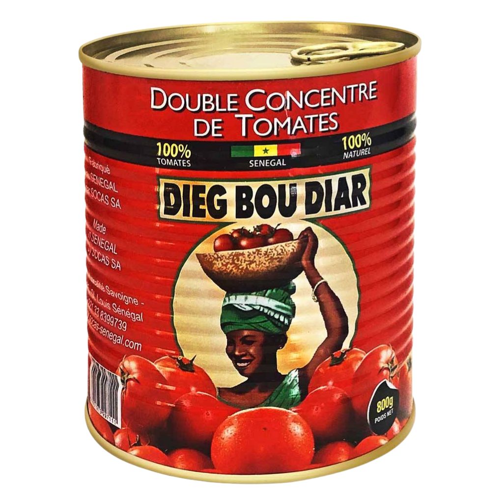 Double Concentré de Tomate Dieg Bou Diar - 800 g (Sénégal)
