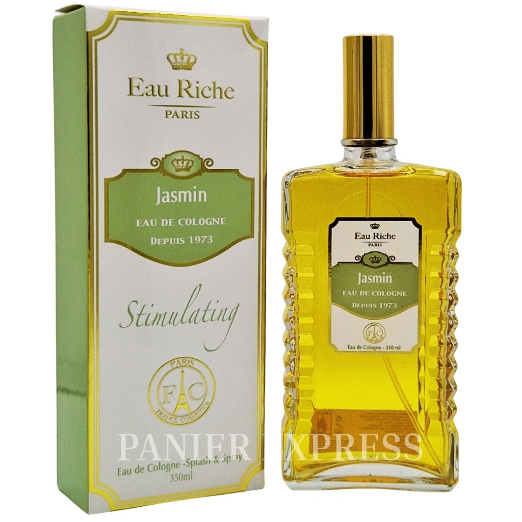 Eau de Cologne Jasmin Stimulating Eau Riche Paris 350 ml