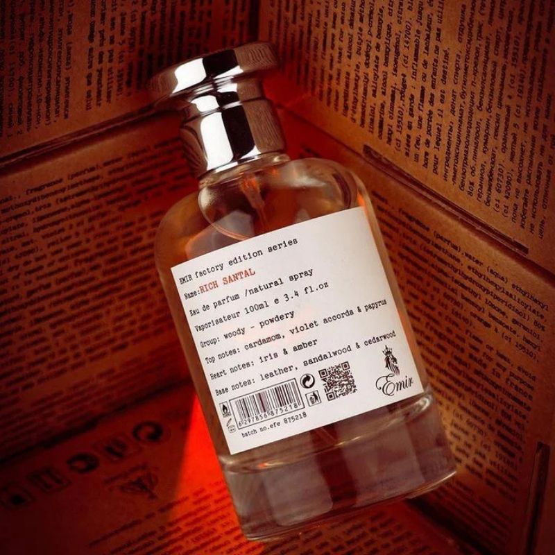 Rich Santal Emir Factory Edition 100ml Eau de Parfum