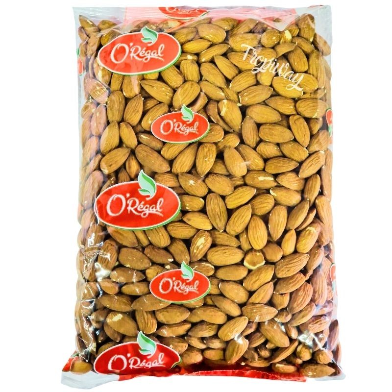 O Rigla Amandes décortiquées crues O’Régal 1Kg – Fruits secs naturels ...