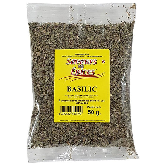 Basilic entier séché - 50g