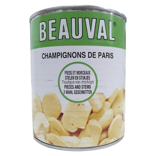 Champignon pieds et morceaux 800g