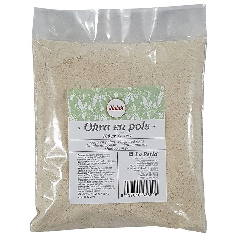 Halah Poudre de Gombo 200g - Naturelle - Halah – panierexpress.fr