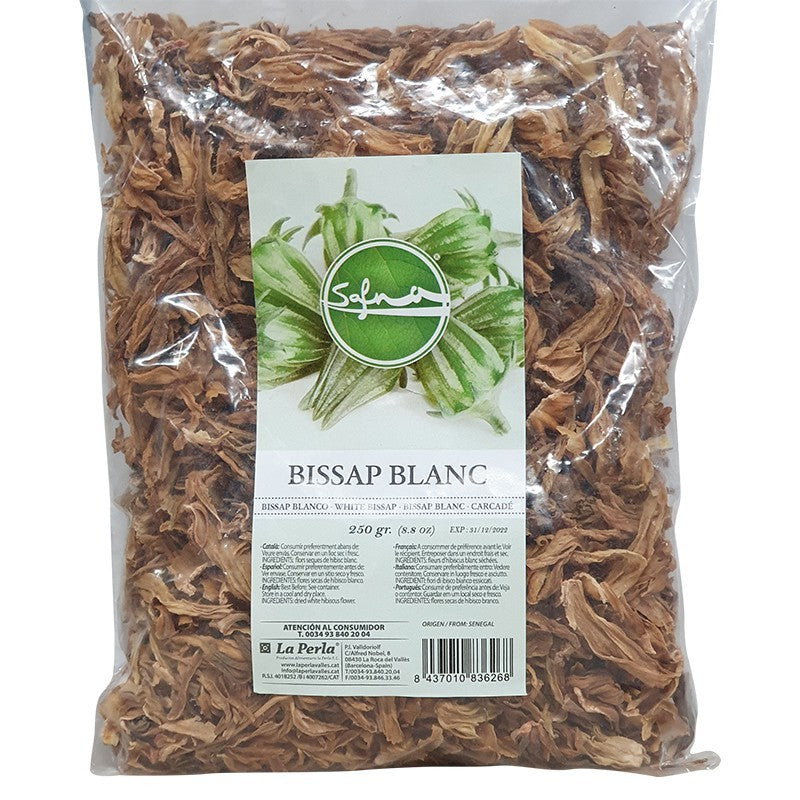 Feuilles d'Hibiscus - Bissap blanc - 250g - Halah
