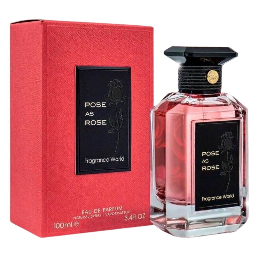 Pose As Rose Fragrance World - 100ml Eau de Parfum