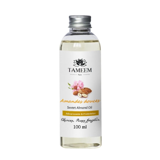 Huile d’Amande Douce – Adoucissante & Protectrice – 100 ml Tameem