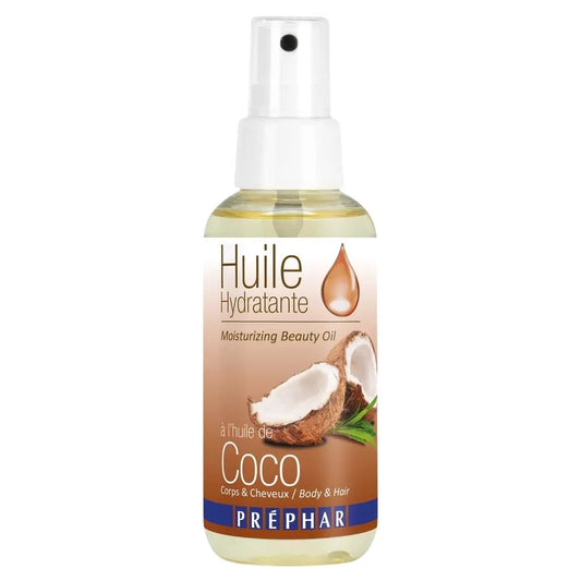 Huile Hydratante à la Noix de Coco 100 ml Préphar