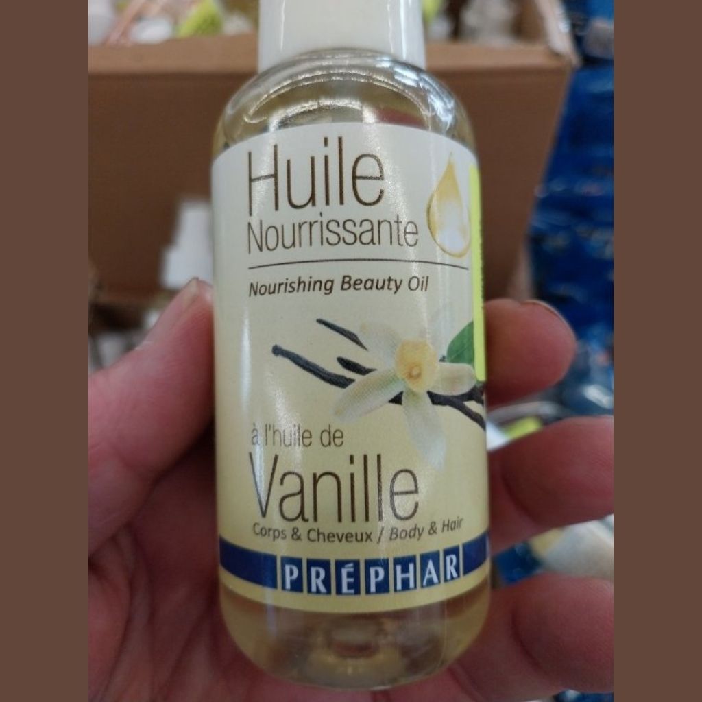 Huile Nourrissante Vanille Corps et Cheveux Préphar - 100 ml