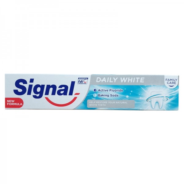 Dentifrice blancheur bicarbonate SIGNAL 75ml