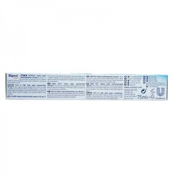 Dentifrice blancheur bicarbonate SIGNAL 75ml
