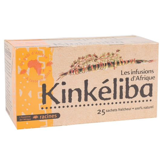 Infusion Kinkeliba Racines – Tisane Naturelle d'Afrique – 25 Sachets

