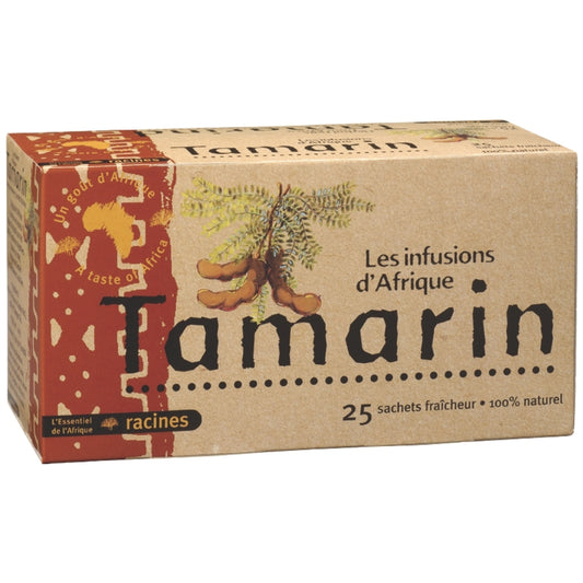 Infusion Tamarin Racines – Tisane Africaine 100% Naturelle – 25 Sachets

