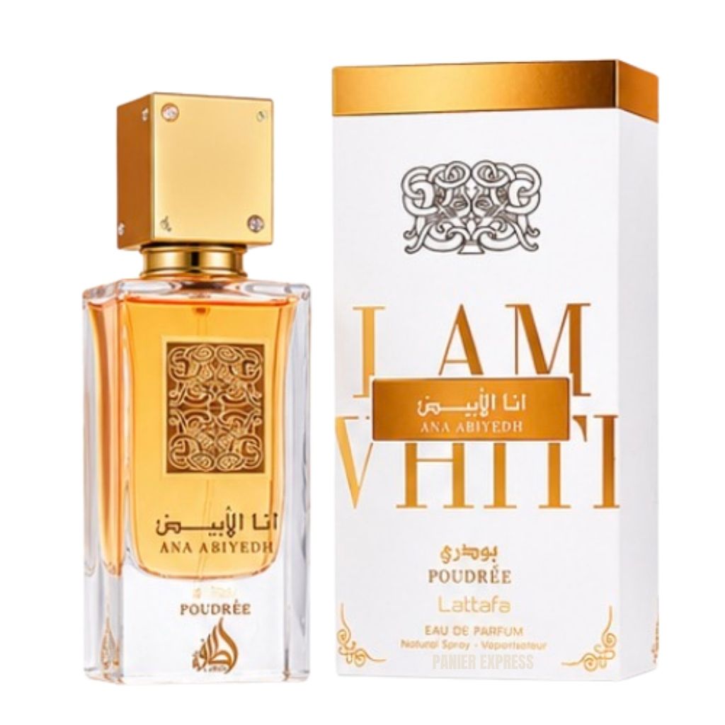 Ana Abiyedh Poudrée Lattafa - 100ml Eau de Parfum
