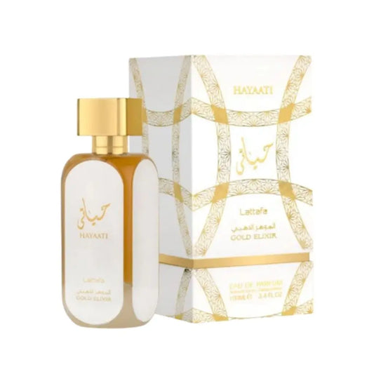 Hayaati Gold Elixir Lattafa 100ml - Eau de Parfum - panierexpress.fr