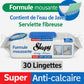 Lingette Sleepy Super Anti-Calcaire Fibreuse – 30 pcs