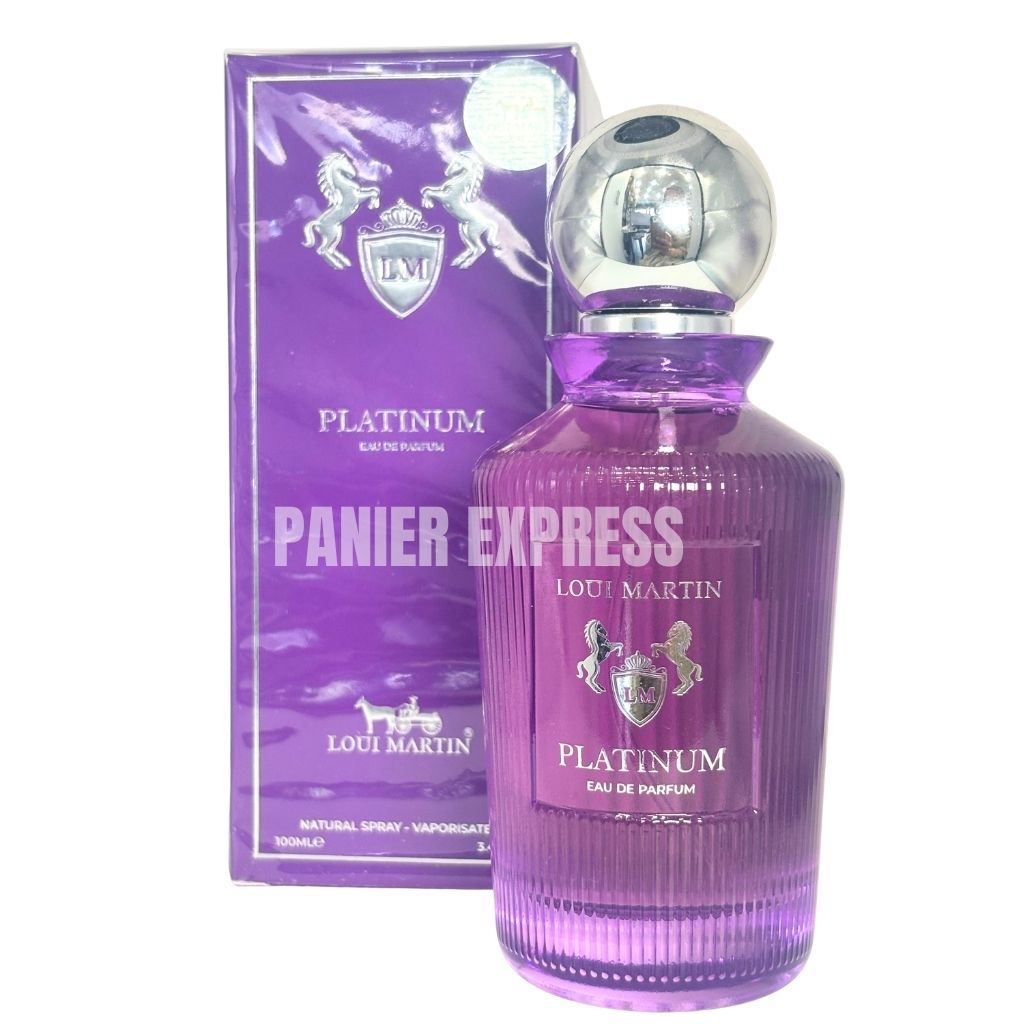 Platinum 100ml - Loui Martin Eau de Parfum - panierexpress.fr