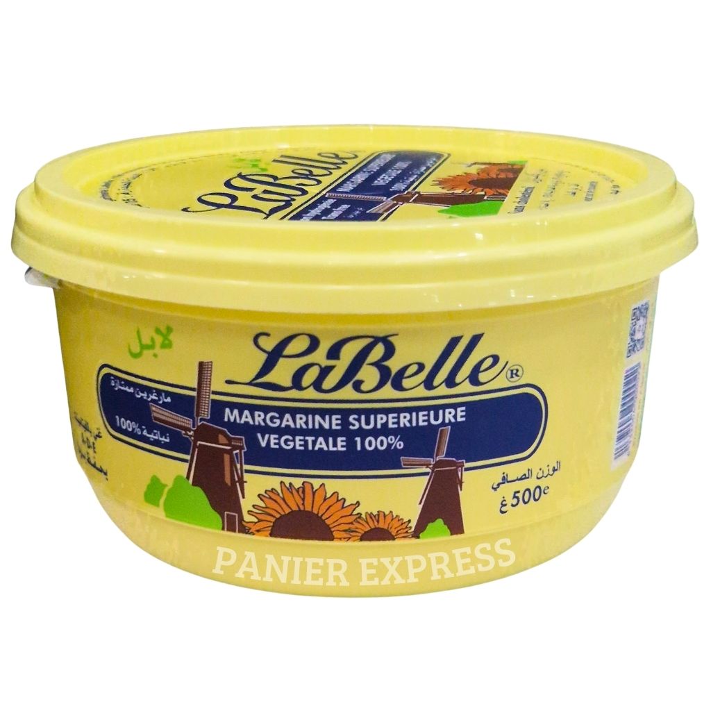 Margarine Supérieure Végétale 100% - 500g La Belle
