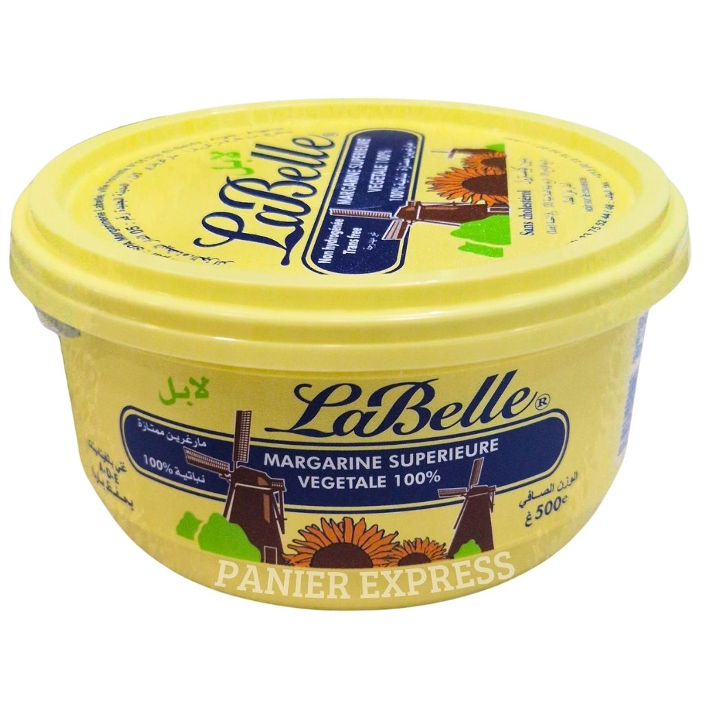 Margarine Supérieure Végétale 100% - 500g La Belle