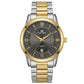 Montre Homme Bestwin 232 Quartz Classique - Bracelet Bicolore Noir & Or
