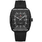 Montre Homme NAVIFORCE Quartz Noir - Boîtier Carré & Bracelet Silicone