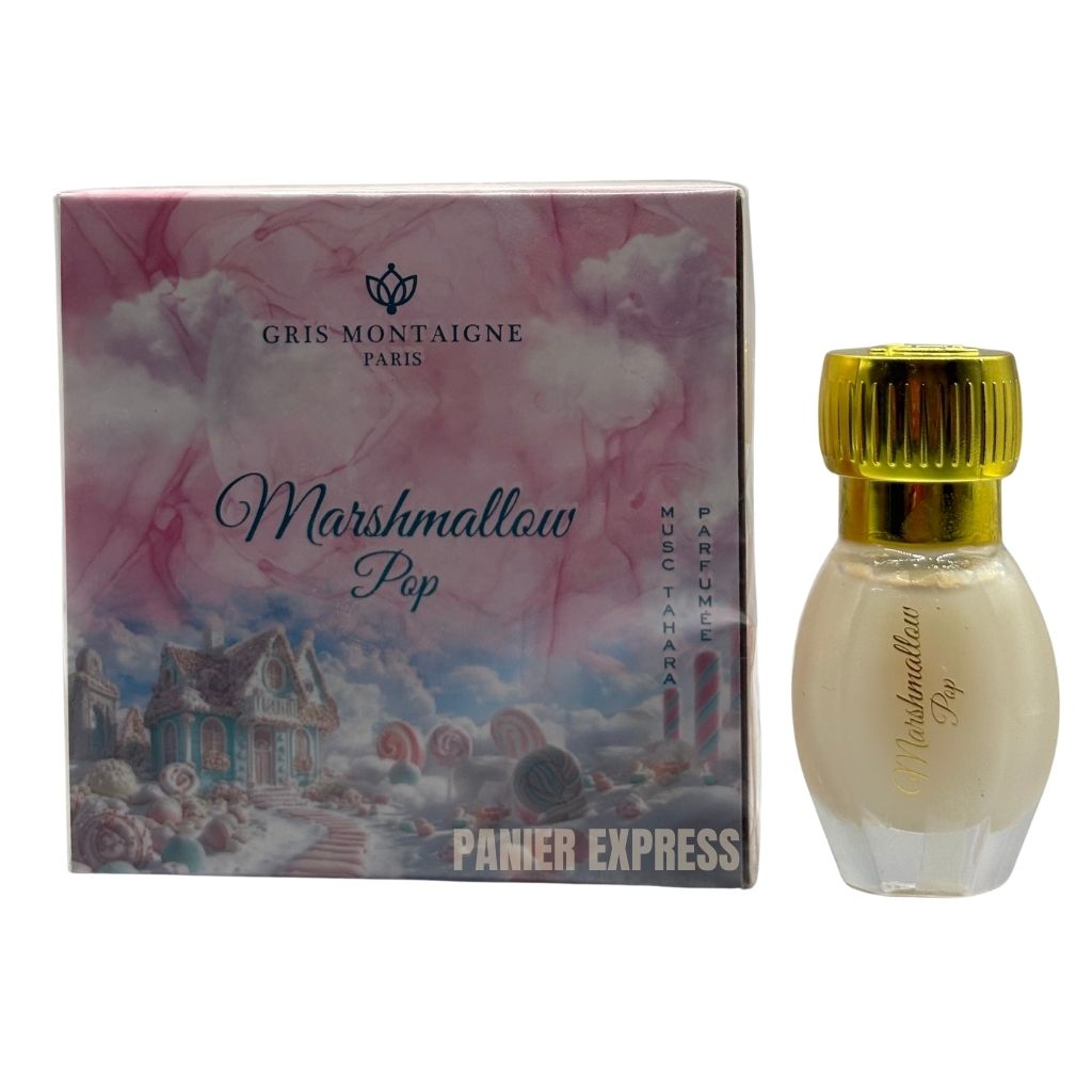 Musc Tahara Marshmallow Pop Gris Montaigne - 12ml Eau de Parfum