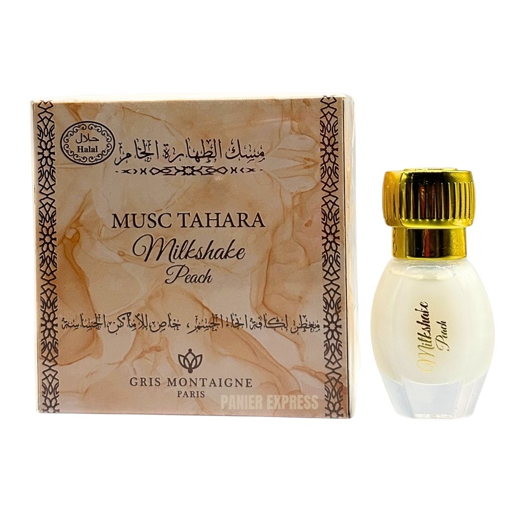 Musc Tahara Milkshake Peach Gris Montaigne - 12ml Eau de Parfum