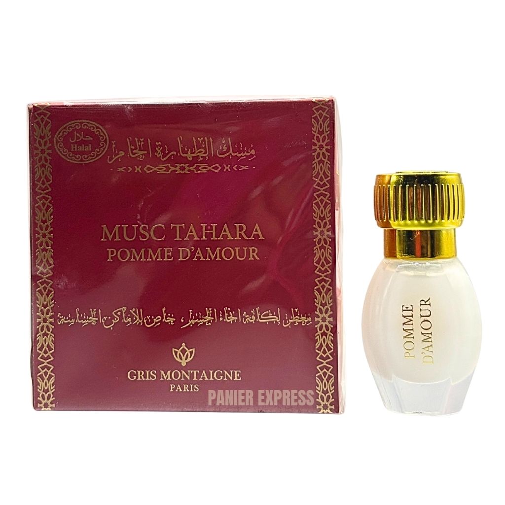 Musc Tahara Pomme d’Amour Gris Montaigne - 12ml Eau de Parfum