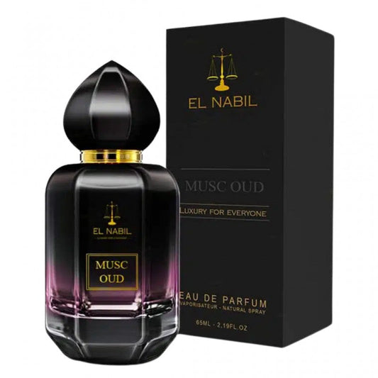 Parfum El Nabil Musc Oud 65ml - Eau de Parfum