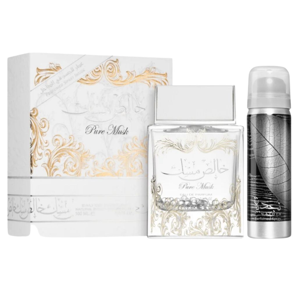 Pure Musk Lattafa 100ml Eau de Parfum - panierexpress.fr
