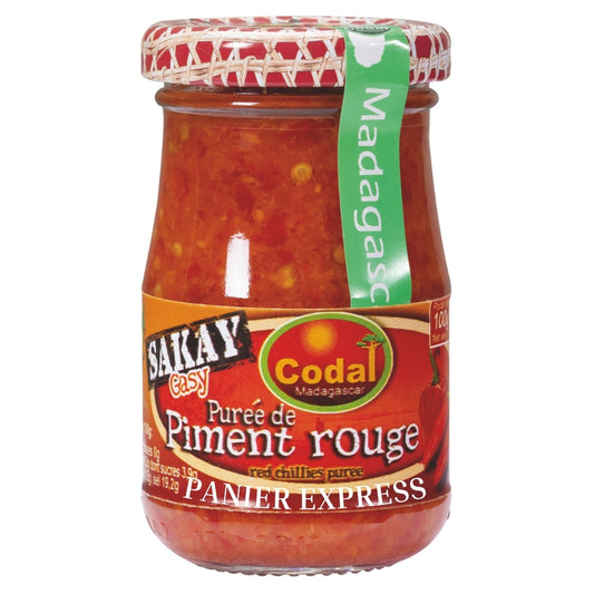 Purée de Piment Rouge 100g Codal - Sauce Pimentée Authentique