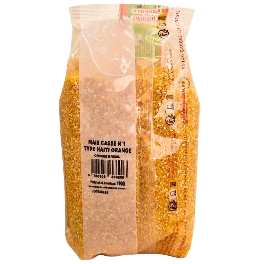 Semoule de Maïs Haiti Grosse 1kg - Pour Plats Traditionnels