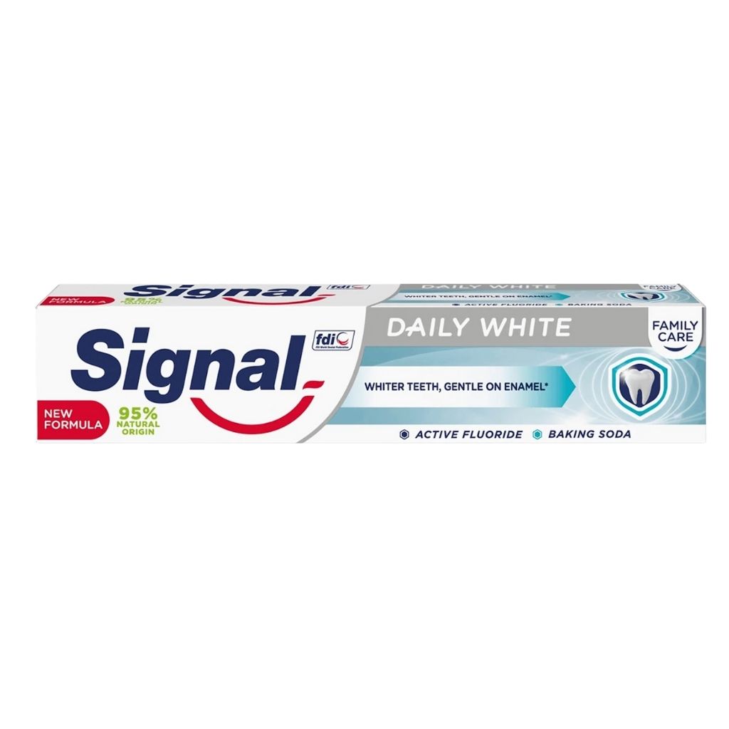 Signal Dentifrice Daily White 75 ml – Blancheur Quotidienne et Protection de l’Émail