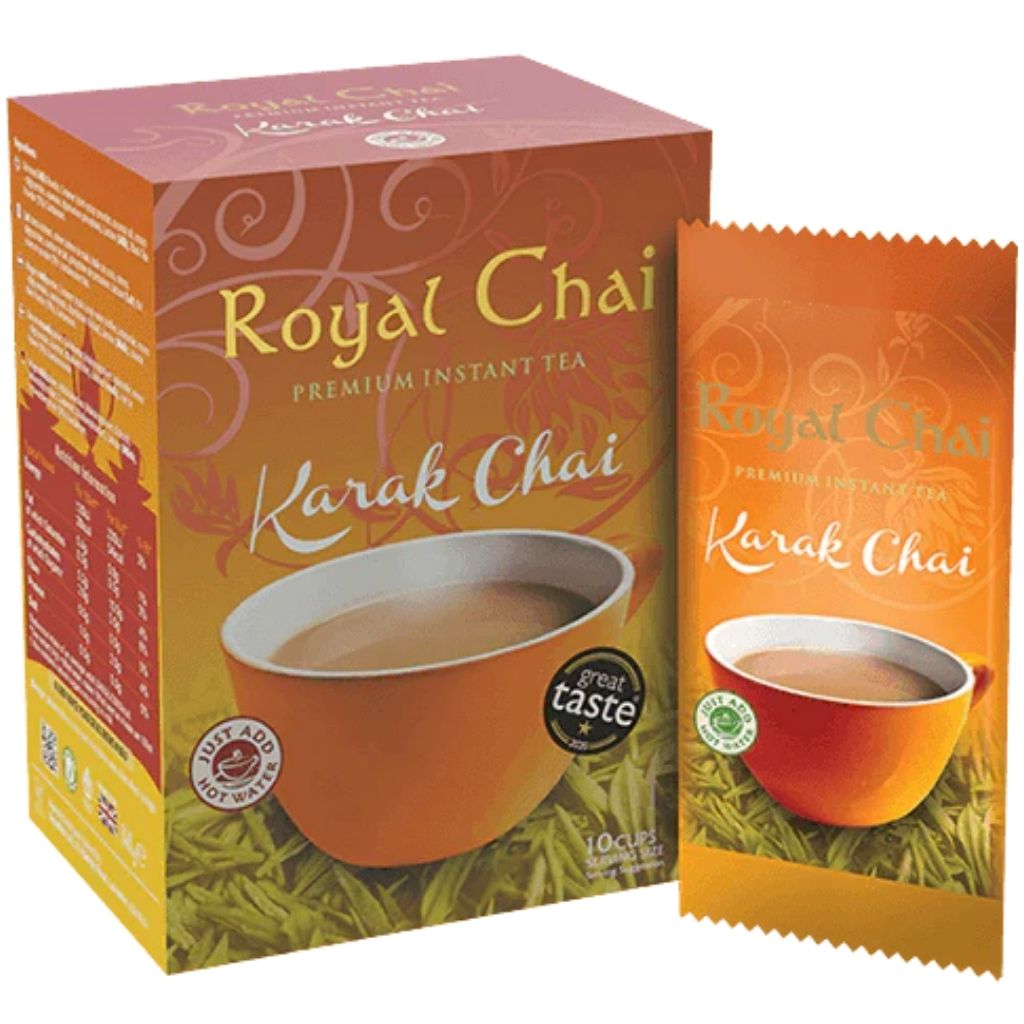 Thé Royal Chai Karak – 180 g (10 Sachets de 18 g)