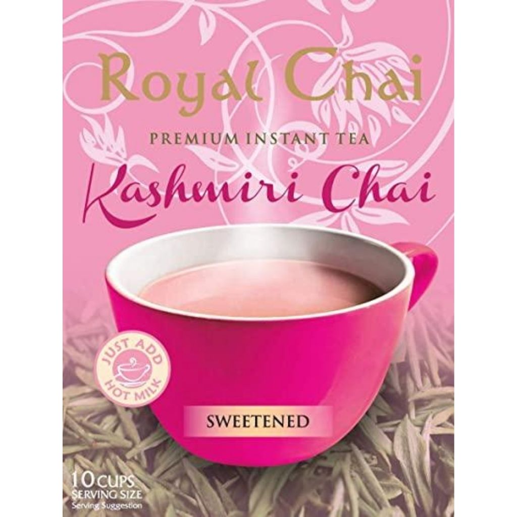 Thé Royal Chai Kashmiri Pink Chai – 180 g (10 Sachets de 18 g)